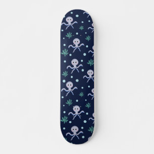 Süßes Octopus-Muster Skateboard