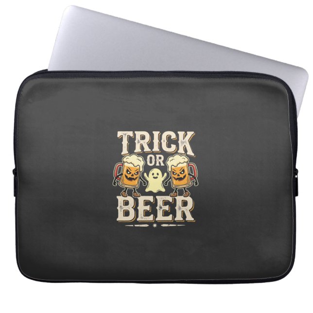Süßes oder Bier Halloween-Bier-Design_1 Laptopschutzhülle (Vorderseite)