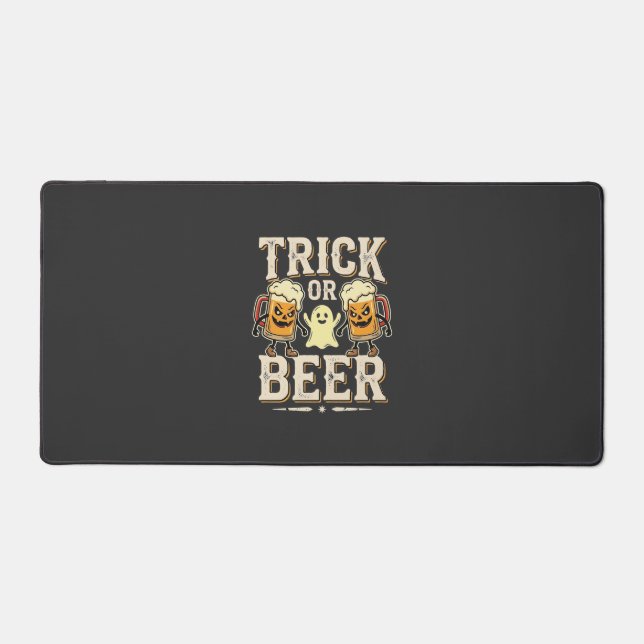 Süßes oder Bier Halloween Bier Design_1 Schreibtischunterlage (Vorderseite)