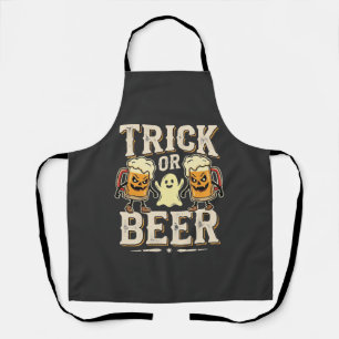 Süßes oder Bier Halloween Bier Design_1 Schürze