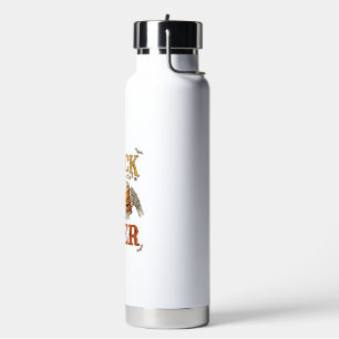 Süßes oder Bier Halloween-Kürbis-Tasse Skeletthänd Trinkflasche