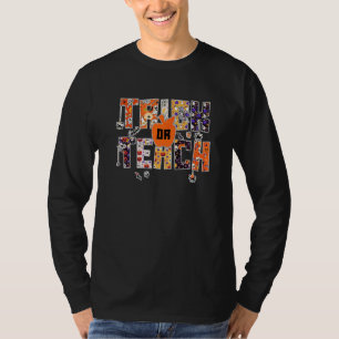 Süßes oder Lehrendes Lehrer Halloween Kostüm T-Shirt