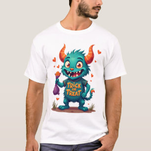 Süßes oder Saures Candy Monster � Halloween T-Shir T-Shirt