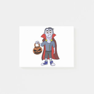 Süßes oder Saures für einen Vampir an Halloween Post-it Klebezettel