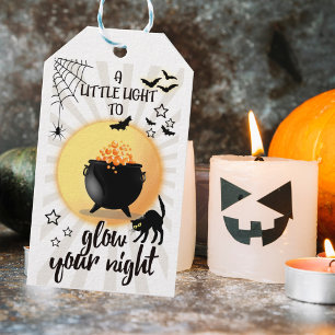 Süßes oder Saures Glow-Stick-Geschenkanhänger Geschenkanhänger