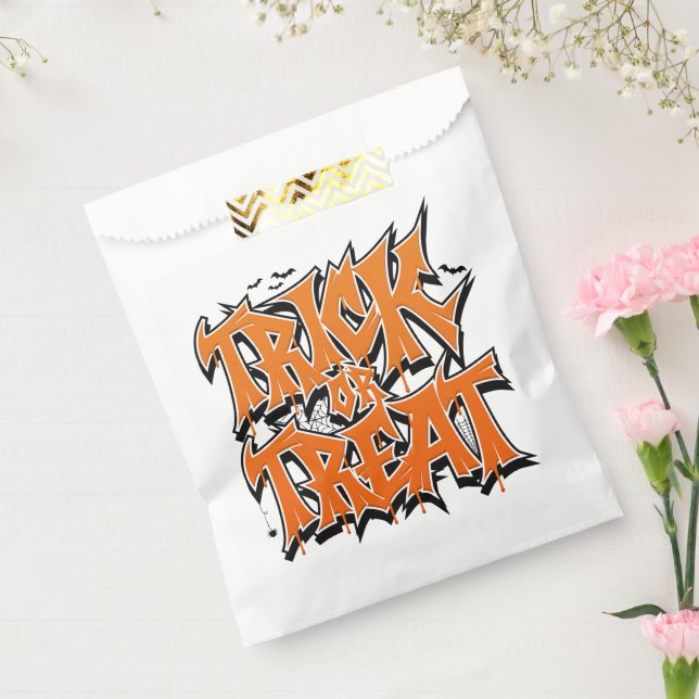 Süßes oder Saures Graffiti Geschenktütchen (Versiegelt)