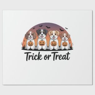 Süßes oder Saures Halloween Geschenkpapier