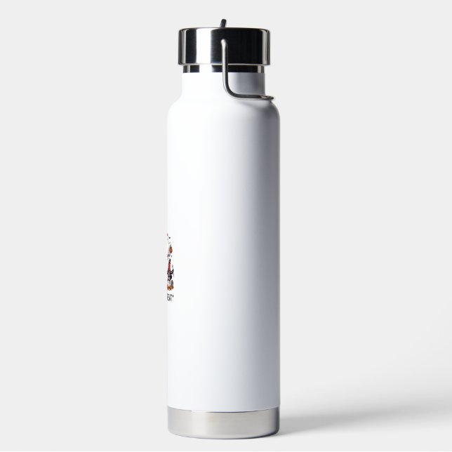 Süßes oder Saures Halloween Hühner Hexe Geist Kürb Trinkflasche (Links)