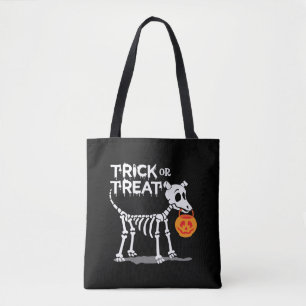 Süßes oder Saures Halloween Hund Tasche