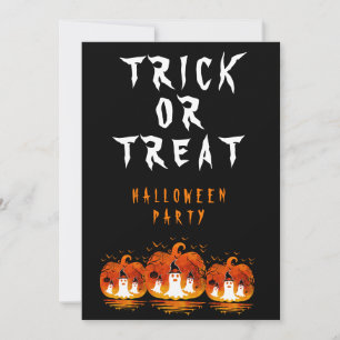 SÜßES ODER SAURES HALLOWEEN KOSTÜMPARTY EINLADUNG