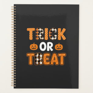 Süßes oder Saures Halloween-Kürbis-Vektordesign_1 Planer
