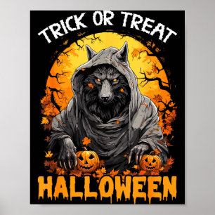 Süßes oder Saures Halloween Poster