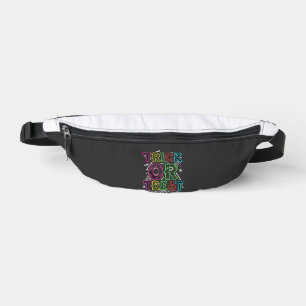 Süßes oder Saures Halloween-Spinnennetz-Design_1 Bauchtasche