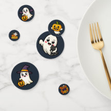 Süßes oder Saures Halloween-Tischkonfetti