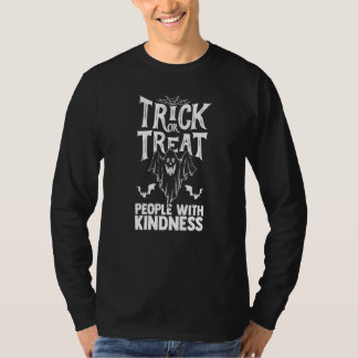 Süßes oder Saures Leute mit Freundlichkeit Hallowe T-Shirt