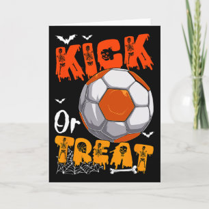 Süßes oder Saures Lustiger Witz Kick Halloween Spi Karte
