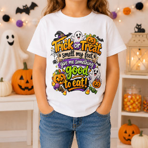 Süßes oder Saures, riech an meine Füße, lustiger H T-Shirt