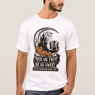 Süßes oder Saures sei so süß Halloween Mond Hexen_ T-Shirt
