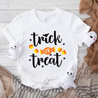 Süßes oder Saures Textdesign Halloween Tri-Blend Shirt