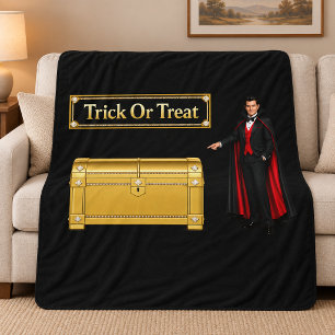 Süßes oder Saures Vampir Halloween Sherpadecke