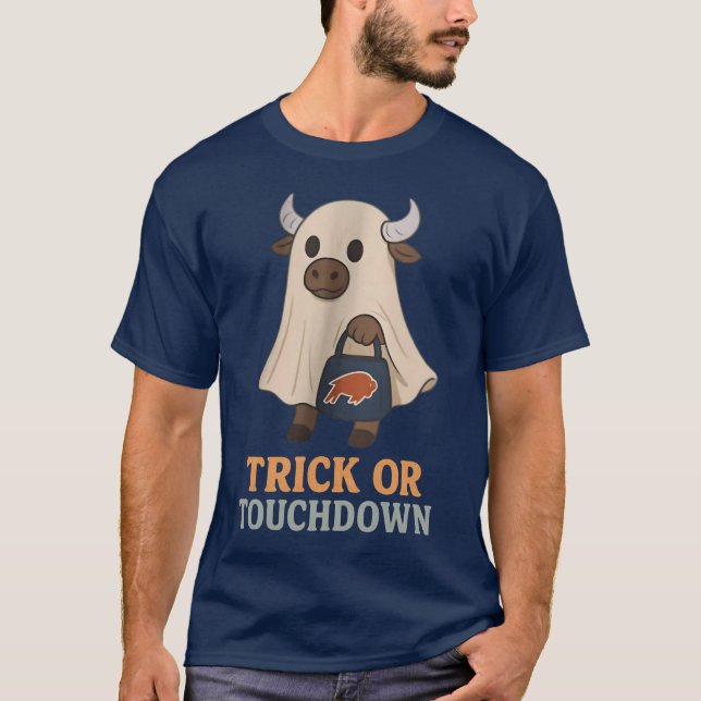 SÜßES ODER TOUCHDOWN T-Shirt (Vorderseite)