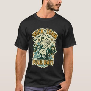 Süßes oder Zugtraining St. Martin spooky Old Schoo T-Shirt