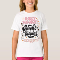 Süßes Ooky Kooky Spooktacular Halloween Mädchen T-