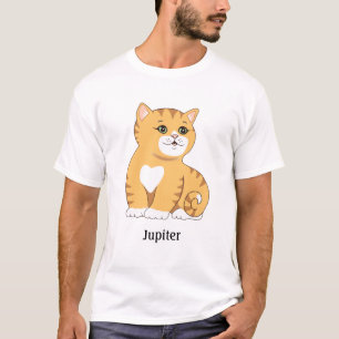 Süßes orange getigertes Kätzchen T-Shirt