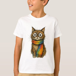Süßes Orange Tabby-Katze Grafik Baby-Body Anzug Sü T-Shirt
