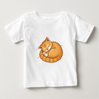 Süßes Orange-Tabby-Katze-Shirt - Geschenk für Katz Baby T-shirt