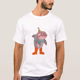 Süßes Orca-Partyhut-T-Shirt T-Shirt