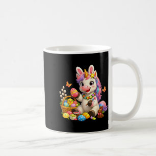 Süßes Oster-Einhorn-Hasen-Ei magischer Regenbogen Kaffeetasse