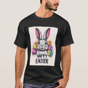 Süßes Osterhasen-Motiv, Osterhase, Ostereier T-Shirt