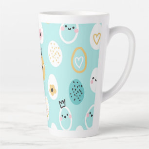 Süßes Osterhasen-Muster Kawaii Eier Milchtasse