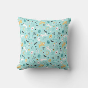 Süßes Osterhasen-Muster Kawaii Kaninchen Eier Kissen