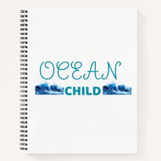 Süßes Ozean-Kind  Notizbuch