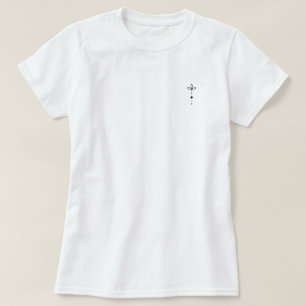 Süßes Paar Strand Sonnenuntergang Grafik T-Shirt