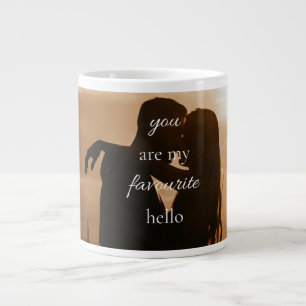 Süßes Paargeschenk-Tasse Jumbo-Tasse
