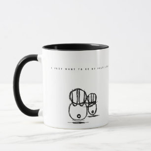 Süßes Paarmäuse-Tasse   Sei an deiner Seite Tasse