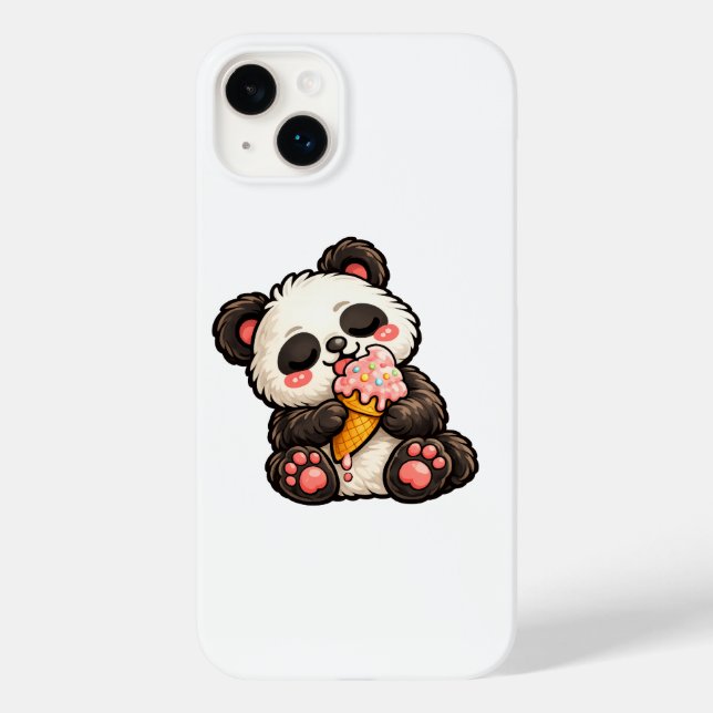 Süßes Panda-Eis Case-Mate iPhone 14 Plus Hülle (Rückseite)