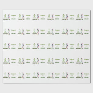 Süßes Panda-Grafik-T-Shirt mit Slogan Geschenkpapier