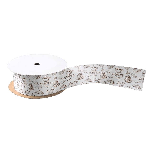 Süßes Papier Satinband (Spule)