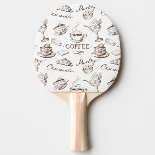 Süßes Papier Tischtennis Schläger