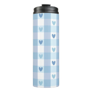 Süßes Pastell-Karolieb-Design Thermosbecher