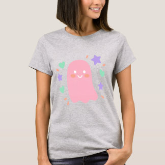 Süßes Pastell-Kawaii-Geister-T-Shirt T-Shirt