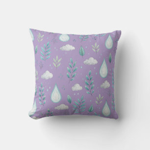 „Süßes Pastell-Wetter-Pattern-Kissen“ Kissen