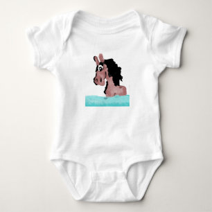 Süßes Pferd Baby Strampler