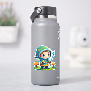 Süßes Pilz-Sticker-Paket Aufkleber