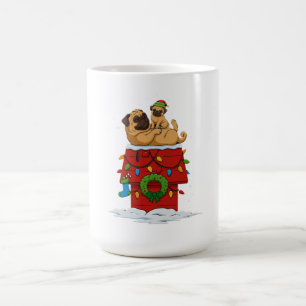 Süßes Pug-Weihnachtsgeschenk — Lustiges Holiday-De Kaffeetasse