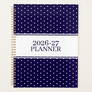 Süßes Punkte-Muster Planer